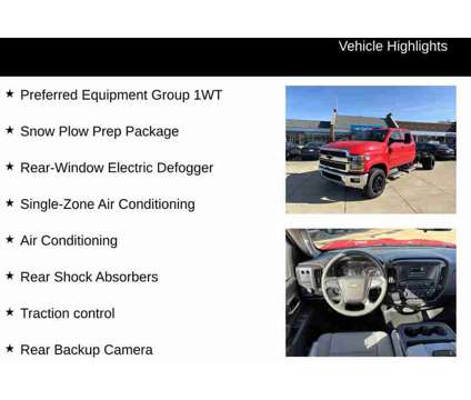 2024 Chevrolet Silverado 4500HD Work Truck is a Red 2024 Chevrolet Silverado Truck in Aurora OH