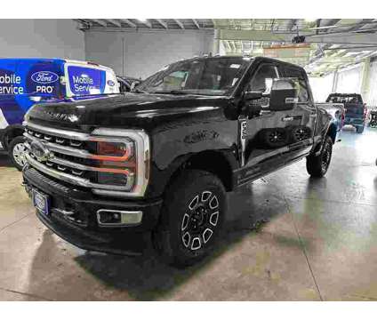 2024 Ford F-350SD Platinum is a Black 2024 Ford F-350 Platinum Truck in Milwaukee WI
