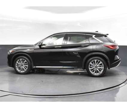 2024 Infiniti Qx50 Luxe is a Black 2024 Infiniti QX50 Luxe SUV in Jackson MS