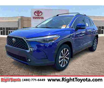 2024 Toyota Corolla Cross XLE is a Blue 2024 Toyota Corolla XLE SUV in Scottsdale AZ
