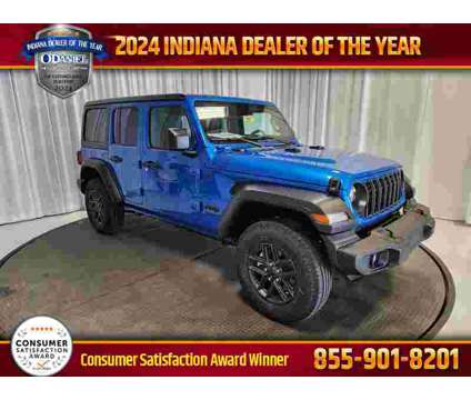 2024 Jeep Wrangler Sport S is a Blue 2024 Jeep Wrangler Sport SUV in Fort Wayne IN