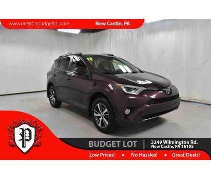 2017 Toyota RAV4 XLE is a Red 2017 Toyota RAV4 XLE SUV in New Castle PA