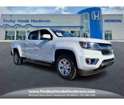 2018 Chevrolet Colorado LT is a White 2018 Chevrolet Colorado LT Truck in Henderson NV