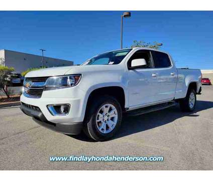 2018 Chevrolet Colorado LT is a White 2018 Chevrolet Colorado LT Truck in Henderson NV