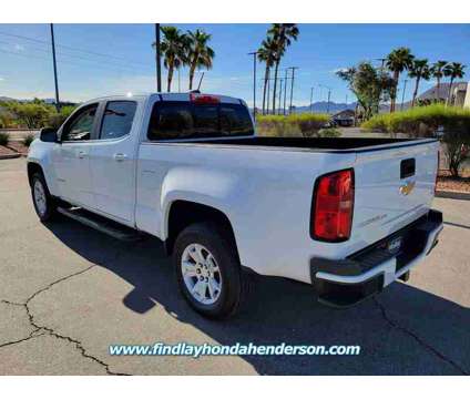 2018 Chevrolet Colorado LT is a White 2018 Chevrolet Colorado LT Truck in Henderson NV