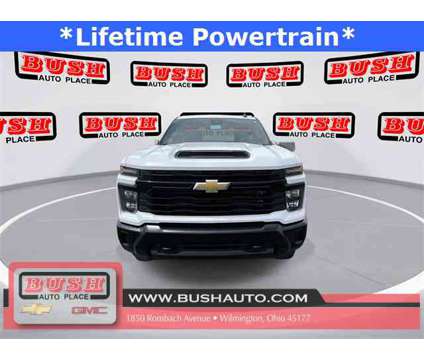2024 Chevrolet Silverado 2500HD Work Truck is a White 2024 Chevrolet Silverado 2500 Work Truck Truck in Wilmington OH