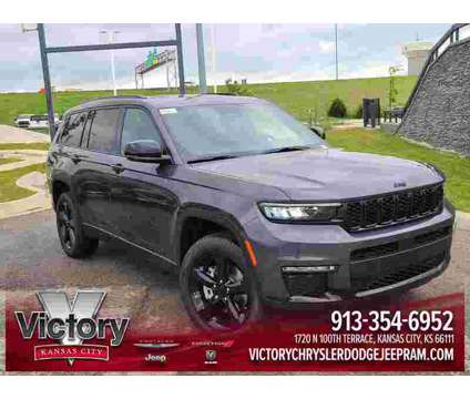 2024 Jeep Grand Cherokee L Limited is a Grey 2024 Jeep grand cherokee Limited SUV in Kansas City KS