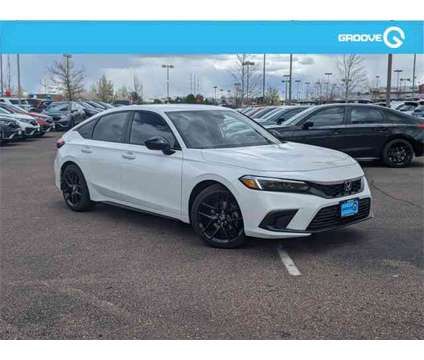 2024 Honda Civic Sport is a Silver, White 2024 Honda Civic Sport Car for Sale in Colorado Springs CO