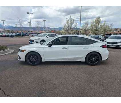 2024 Honda Civic Sport is a Silver, White 2024 Honda Civic Sport Car for Sale in Colorado Springs CO