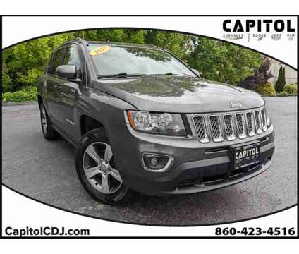 2017 Jeep Compass High Altitude is a Grey 2017 Jeep Compass High Altitude SUV in Willimantic CT