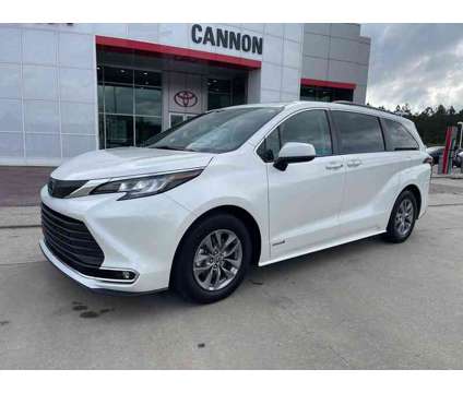 2021 Toyota Sienna XLE is a White 2021 Toyota Sienna XLE Car for Sale in Moss Point MS