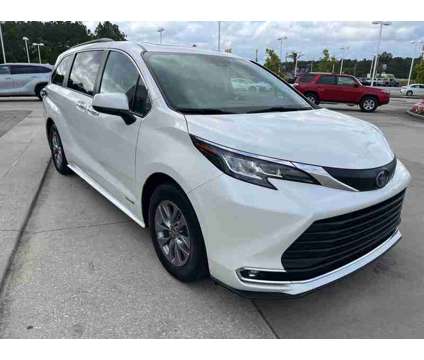 2021 Toyota Sienna XLE is a White 2021 Toyota Sienna XLE Car for Sale in Moss Point MS