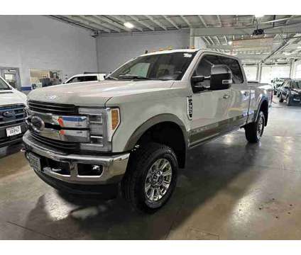 2019 Ford F-350SD King Ranch is a Silver, White 2019 Ford F-350 King Ranch Truck in Milwaukee WI