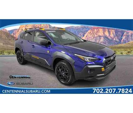 2024 Subaru Crosstrek Wilderness is a Blue 2024 Subaru Crosstrek 2.0i SUV in Las Vegas NV
