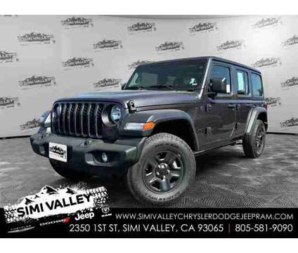 2024 Jeep Wrangler Sport is a Grey 2024 Jeep Wrangler Sport SUV in Simi Valley CA