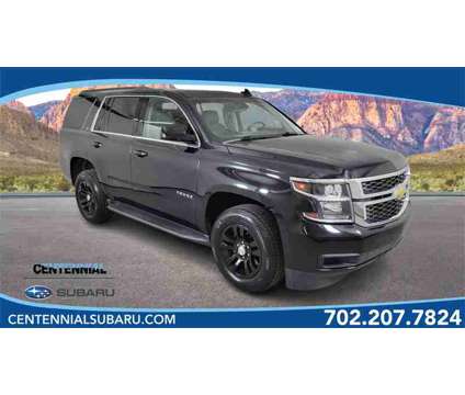 2017 Chevrolet Tahoe LT is a Black 2017 Chevrolet Tahoe LT SUV in Las Vegas NV
