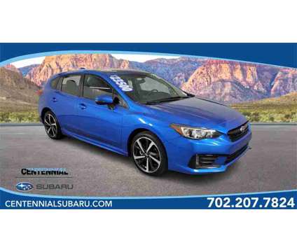 2021 Subaru Impreza Sport is a Blue 2021 Subaru Impreza Sport Car for Sale in Las Vegas NV