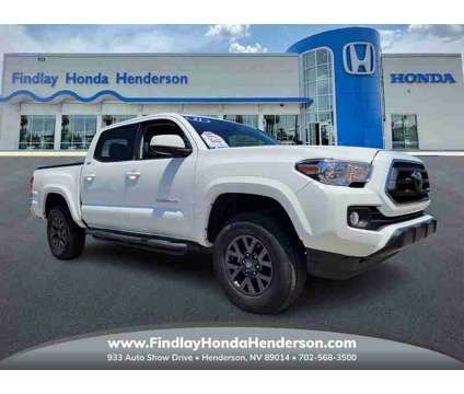 2021 Toyota Tacoma SR5 V6 is a White 2021 Toyota Tacoma SR5 Car for Sale in Henderson NV