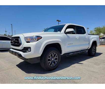 2021 Toyota Tacoma SR5 V6 is a White 2021 Toyota Tacoma SR5 Car for Sale in Henderson NV
