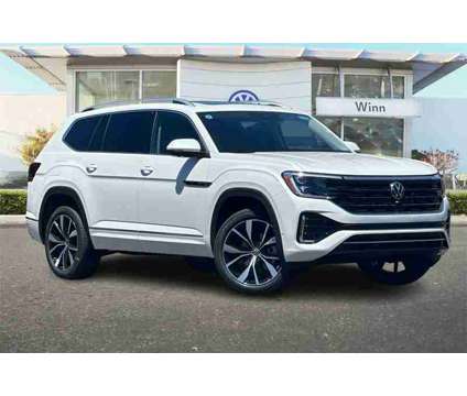 2024 Volkswagen Atlas 2.0T SEL Premium R-Line is a White 2024 Volkswagen Atlas 2.0T SEL SUV in Newark CA