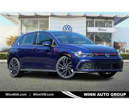 2024 Volkswagen Golf GTI Autobahn is a Blue 2024 Volkswagen Golf GTI Hatchback in Newark CA