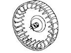 Suburban RV Furnace Combustion Air Wheel NT-24/30/34 - S211-730578