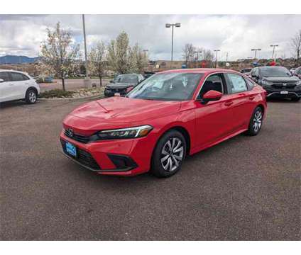 2024 Honda Civic LX is a Red 2024 Honda Civic LX Sedan in Colorado Springs CO