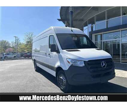 2021 Mercedes-Benz Sprinter 3500 Cargo 170 WB High Roof is a White 2021 Mercedes-Benz Sprinter 3500 Trim Van in Doylestown PA