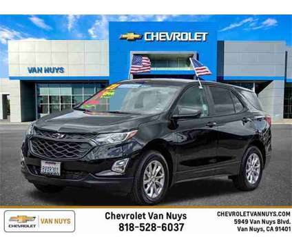 2021 Chevrolet Equinox LS is a Black 2021 Chevrolet Equinox LS SUV in Van Nuys CA