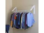 Quikcloset Wall Mounted Clothes Storage System - S078-144450