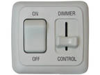 LED Dimmer and On/Off Switch White - N915-185031