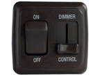 LED Dimmer and On/Off Switch Black - N915-185032