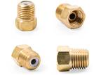Camco LP Fitting, 1/4" Male NPT x 1/4" Female Inverted Flare w/Check Valve -