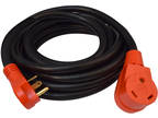 30 Amp Cynder RV Power Extension Cord 25' ft Orange - M316-00638