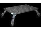 Adjustable Aluminum Folding Platform Safety Step XL - N917-040178