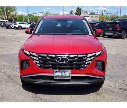 2023 Hyundai Tucson SE is a Red 2023 Hyundai Tucson SE SUV in Longmont CO