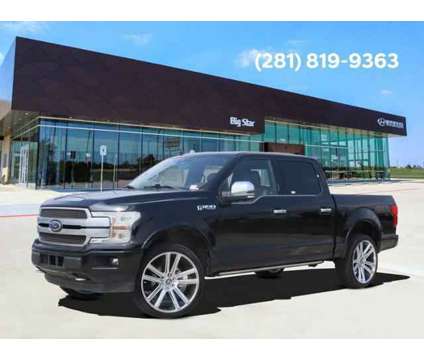 2018 Ford F-150 Platinum is a Black 2018 Ford F-150 Platinum Truck in Friendswood TX