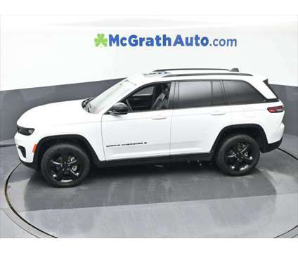 2023 Jeep Grand Cherokee Altitude 4x4 is a White 2023 Jeep grand cherokee Altitude SUV in Dubuque IA