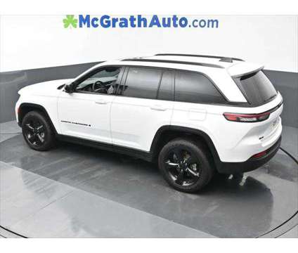 2023 Jeep Grand Cherokee Altitude 4x4 is a White 2023 Jeep grand cherokee Altitude SUV in Dubuque IA