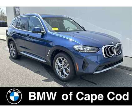 2024 BMW X3 xDrive30i is a Blue 2024 BMW X3 xDrive30i SUV in Hyannis MA