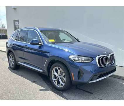 2024 BMW X3 xDrive30i is a Blue 2024 BMW X3 xDrive30i SUV in Hyannis MA