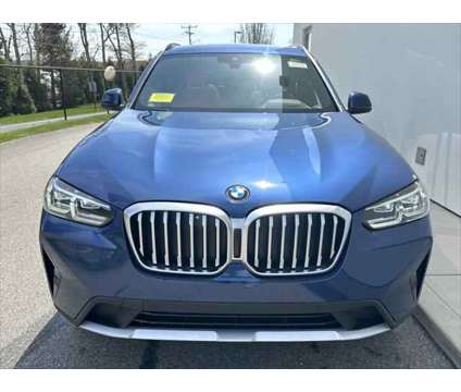 2024 BMW X3 xDrive30i is a Blue 2024 BMW X3 xDrive30i SUV in Hyannis MA