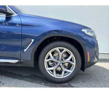 2024 BMW X3 xDrive30i is a Blue 2024 BMW X3 xDrive30i SUV in Hyannis MA