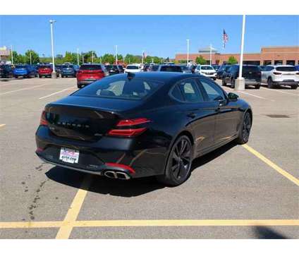 2023 Genesis G70 2.0T AWD is a Black 2023 Sedan in New Hudson MI