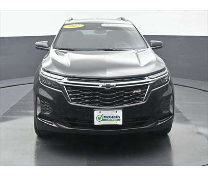 2022 Chevrolet Equinox AWD RS is a Black 2022 Chevrolet Equinox SUV in Dubuque IA