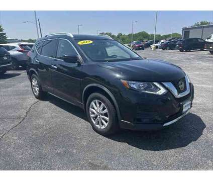 2019 Nissan Rogue SV is a Black 2019 Nissan Rogue SV Station Wagon in Dubuque IA