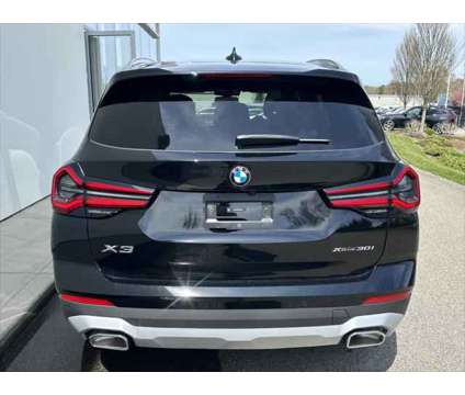 2024 BMW X3 xDrive30i is a Black 2024 BMW X3 xDrive30i SUV in Hyannis MA