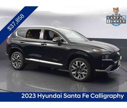 2023 Hyundai Santa Fe Calligraphy is a Black 2023 Hyundai Santa Fe SUV in Goshen NY