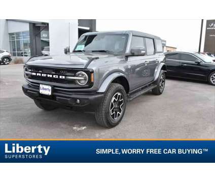 2023 Ford Bronco Outer Banks is a Grey 2023 Ford Bronco SUV in Rapid City SD
