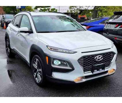 2021 Hyundai Kona Limited is a White 2021 Hyundai Kona Limited SUV in Alexandria VA